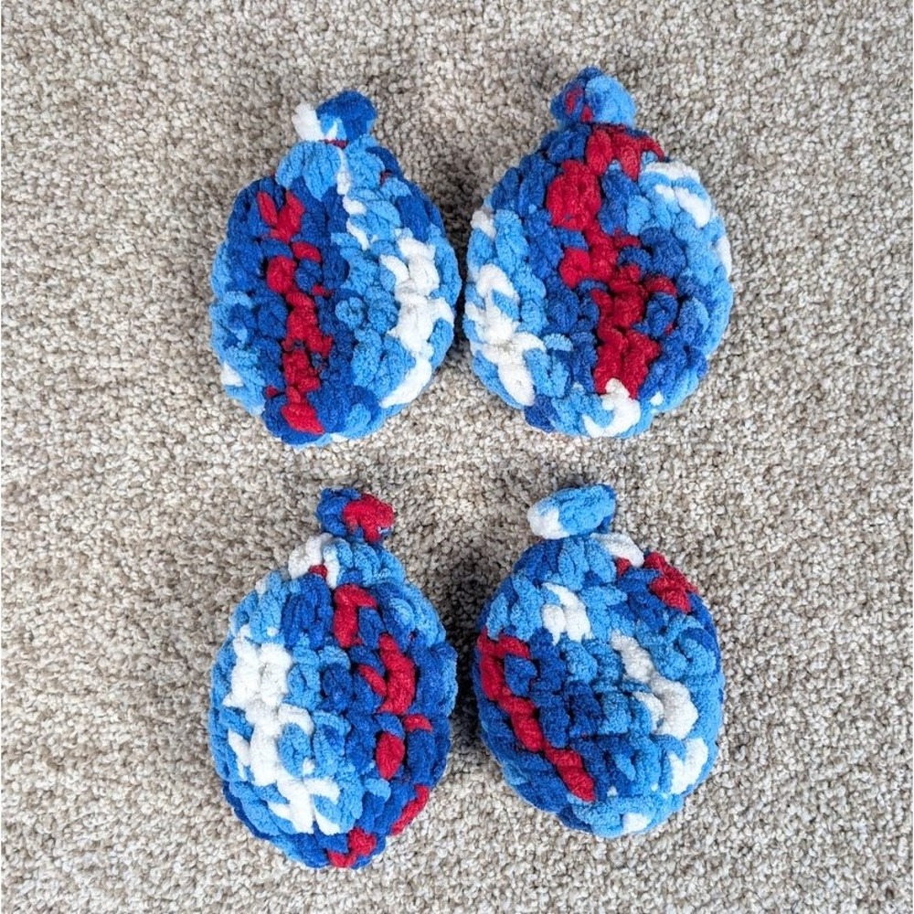 Reusable Water Balloons Patriotic Soak and Throw Splash Balls Latex Free‎